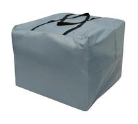 Bolsa de almacenamiento para cojines de jardín, asiento de muebles, fundas de cojines al aire libre con cremallera y asas 210D, resistente al agua, bolsa de transporte cuadrada para muebles de patio,