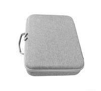 Bolsa de almacenamiento para robot de limpieza Huojing H5 y H7pro en plataforma de Windows hecha de material EVA, funda de transporte portátil con cierre de cremallera (gris)