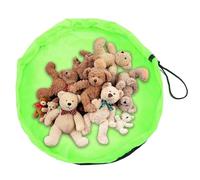 Bolsa de almacenamiento para rompecabezas infantil, bolsa de almacenamiento de juguetes, bolsa de almacenamiento multiusos, perfecta para bloques de construcción, muñecas de peluche, portátil fácil de