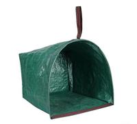 Bolsa de basura plegable de gran capacidad para jardín, 182 L, bolsa de recogida de hojas de polipropileno resistente para desechos al aire libre y cuidado del césped