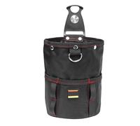 Bolsa de cintura para herramientas, bolsa organizadora compacta de tela Oxford, bolsa de almacenamiento duradera para ropa de trabajo, portaherramientas portátil, cinta métrica, martillo perforador