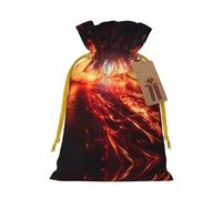 Bolsa de cordón con estampado de ladrillo refractario para regalos, bolsas de regalo adorables reutilizables, perfectas para joyas y mucho más