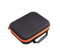 Bolsa de herramientas de gran capacidad con asas resistentes para accesorios de herramientas eléctricas, 33 x 22,5 x 9 cm, color negro (naranja S)