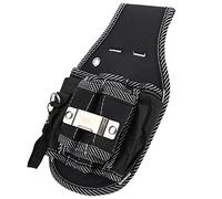 Bolsa de herramientas eléctricas Riñonera Poliéster 600D duradero 9 en 1 Funda con soporte para taladro multifunción para electricistas contratistas que trabajan en alturas