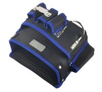 Bolsa de herramientas para cinturón, ajustable Oxford, soporte para herramientas de cinturón, para clavos, carpintería, construcción, mantenimiento, jardín, hogar, electricista