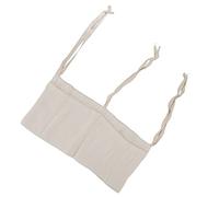 Bolsa de Juguete Colgante para beb, Correa Ajustable Suave, 2 Bolsillos de Almacenamiento, Tela de Algodn, Bolsa Colgante para Cama de beb para Dormitorio (Beige