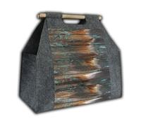 Bolsa de leña Strong Habana universal rectangular con asas 45x50cm NS06
