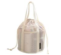 Bolsa De Malla Para Ducha Cesta Bolsa Organizadora Impermeable Y | Bolsa De Ducha Malla Portátil Para Playa, Piscina, Viaje, Camping, Gimnasio, Vacaciones, Natación,