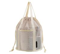 Bolsa De Malla para Ducha Cesta Malla Impermeable Portátil De Secado Rápido | Transpirable Con Forma 3D Para Playa, Baño, Viaje, Camping, Piscina, Gimnasio, Habitación, Natación