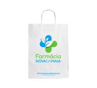 Bolsa de Papel Farmácia Nova da Maia Mediana