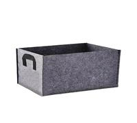 Bolsa de plantación fieltro grueso Rectangular, caja plántulas vegetales no tejida transpirable, maceta patio flores for jardín y hogar, 4 Uds para Flores, Verduras, Frutas(Gray,120*60*20CM)