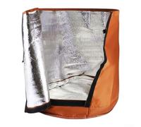 Bolsa de protección de plantas de invierno, cubierta contra heladas para plantas de jardín, tela no tejida, chaqueta para plantas, manga al aire libre, envoltura antiheladas (marrón)