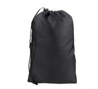 Bolsa de recogida de césped grande para tractores de césped de 54 pies cúbicos, colector de hojas, saco de basura de malla resistente, color negro