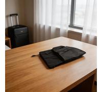 Bolsa de recolección de sopladores de hojas de 45 l de repuesto para aspiradora de jardín con ancho para apertura de cremallera y tela Oxford, saco de escombros negro para GE-CL 36 Li E-Solo