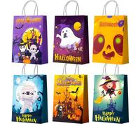 Bolsa de regalo de Halloween, bolsa de regalo de Halloween, adecuada para decoración de regalos de Halloween, regalo de fiesta temática de Halloween nuevo