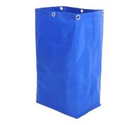 Bolsa de Repuesto Azul de Lona para Carrito de Limpieza | Carro Limpieza Profesional, Uso en Hoteles y Baños, Fácil de Fijar, para Cargas Pesadas