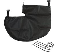Bolsa de repuesto para aspiradora Einhell GE-CL 36 Li E-Solo & para Gardenic Hof 3000 W aspiradora con 4 bridas