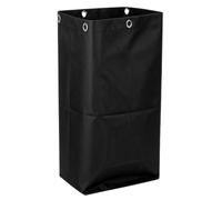Bolsa de repuesto para carrito de limpieza de 23 galones, bolsa | Hecho de tela Oxford o vinilo resistente e impermeable, reutilizable y resistente al desgaste para uso comercial a largo