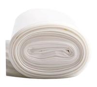 Bolsa de soplado de aire acondicionado blanca de 52, 49 pies/16 m, bolsa de conducto guía para transferencia de CA entre habitaciones, apta para unidades portátiles de ventana, ventilación