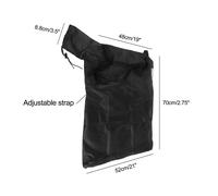 Bolsa de tela Oxford para recogida de hojas de jardín, material 420D, material 600D, fácil fijación para soplador de hojas, 27.5*21 pulgadas 600D