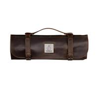 Bolsa de transporte de cuchillos ESSENTIALS 46 cm, marrón, cuero, Forged