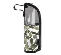 Bolsa de Transporte para vajilla de Camping, Bolsa de Cubiertos portátil