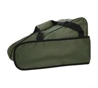 Bolsa de transporte portátil para motosierra, impermeable, poliéster 600D, con asas para motosierra de 12 pulgadas, 14 pulgadas, 16 pulgadas, color verde
