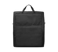 Bolsa de viaje con panel solar, bolsa solar ligera de doble capa, organizador acolchado de nailon impermeable, soporte portátil para panel solar con múltiples compartimentos, bolsa de transporte para