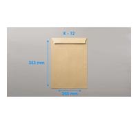 Bolsa Documentos SAM Din-B4 Folio, 250 x 353 mm. Kraft, Caja x250