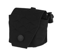 Bolsa EDC para Equipo Táctico al Aire Libre, Kit De Herramientas de Caza Multifuncional, Bolsa de Accesorios Tácticos Ajustable para Cinturón de Servicio, Chaleco MOLLE y Mochila(Black)