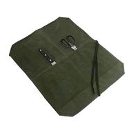 Bolsa Enrollable para Cuchillos, Portador de Cuchillos de Lona Encerada, Rollo de Cuchillos, Estuche Enrollable para Cuchillos de Chef con 7 Ranuras, Herramientas de Cocina para el hogar y Utensilios