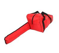Bolsa Motosierra,Bolsa de Almacenamiento Portátil de Tela Oxford Resistente al Agua Resistente para Leñador(Rojo 20 pulgadas)