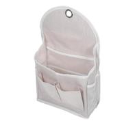Bolsa Organizadora Colgante de Algodón y Lino Beige | Organizador para Pared y Puerta, Dormitorio Estudiantil o Junto Cama, Llaves y Libros a Mano