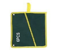 Bolsa organizadora de llaves de 1 pieza, bolsa almacenamiento herramientas llave inglesa enrollable, lona duradera 6/8/1/12/14/25 bolsillos, Suitable for uso en taller, hogar, viaje, obra, garaje y a