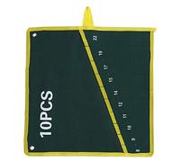 Bolsa organizadora de llaves enrollable de lona duradera con 6/8/1/12/14/25 bolsillos para herramientas manuales. Suitable for uso en taller, hogar, viaje, camping, garaje y emergencias.