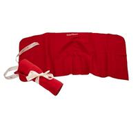 Bolsa para cubiertos de tela de Robbe & Berking. Almacenamiento de cubiertos de plata y chapados en plata. Protege la cubertería de plata de los arañazos y puede evitar el deslustre. (12 cucharas de menú)