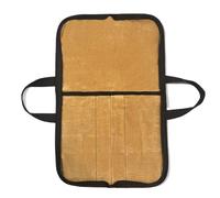 Bolsa para Cuchillos de Chefs, Rollo de Cuchillos de Encerada con múltiples Bolsillos para Utensilios de Cocina, Organizador portátil de Cuchillos de Chef con Mango Duradero, Almacenamiento de