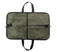 Bolsa para cuchillos - Estuche portátil de chef de viaje de 18,9 x 12,4, soporte de lona encerada de alta resistencia | Bolsa de equipo de cocina profesional con compartimentos para entusiastas de la
