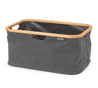 Bolsa para la colada 40 l, negro pimienta, tela, Brabantia