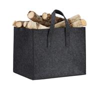 Bolsa para leña bolso de almacenamiento cesta decorativa plegable 50 L