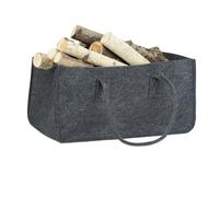 Bolsa para leña cesta multifuncional plegable ligero bolsa de fieltro 27 litros