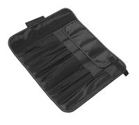 Bolsa Porta Cuchillos de Cocina de Oxford Negra Multi Compartimentos