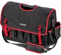 PARAT Basic Tool Softbag L - Bolsa de herramientas con capacidad de 32 l y 51 espacios para herramientas, resistente bolsa de herramientas de nailon con correa para el hombro y asas de transporte