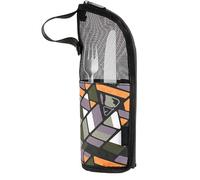 Bolsa portátil para Cubiertos, Bolsa para Cubiertos de Camping