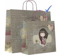 Bolsa Regalo ANDINA Estucado Anekke Sweet, 31 x 35 x 12 cm.