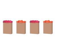 Bolsa regalo kraft marron-grande