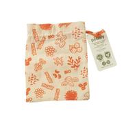 Bolsa reutilizable para alimentos NBA154 15 x 20 cm, algodón, Pebbly