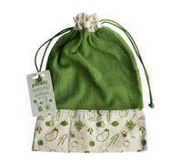 Bolsa reutilizable para alimentos NBA178 30 x 40 cm, algodón, Pebbly