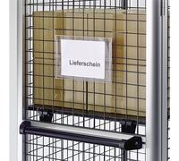 Bolsa-sobre para documentos con colgador de alambre y tapa de protección contra la lluvia