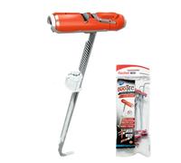 Fischer Tacos DuoTec PLADUR® para placas de yeso y soporte TV 12 mm – Bolsa 4 uds Gris/Rojo